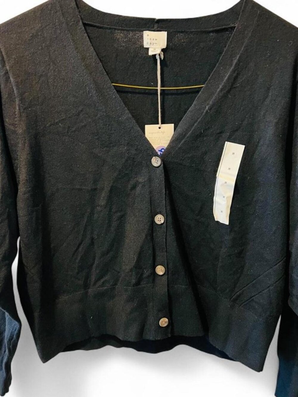 Black and Grey Cardigan